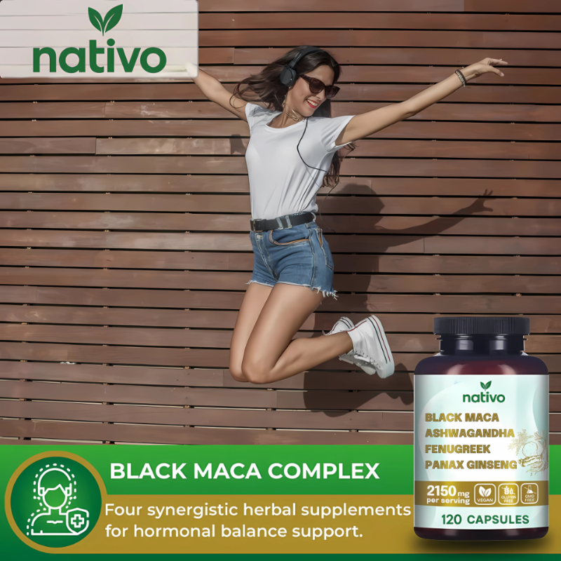 Mezcla 4 en 1 de Maca Negra+